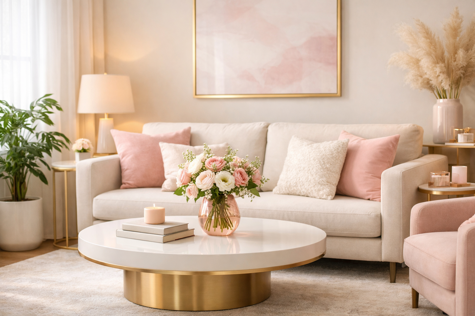 Decoração feminina e elegante: inspirações leves para sua casa