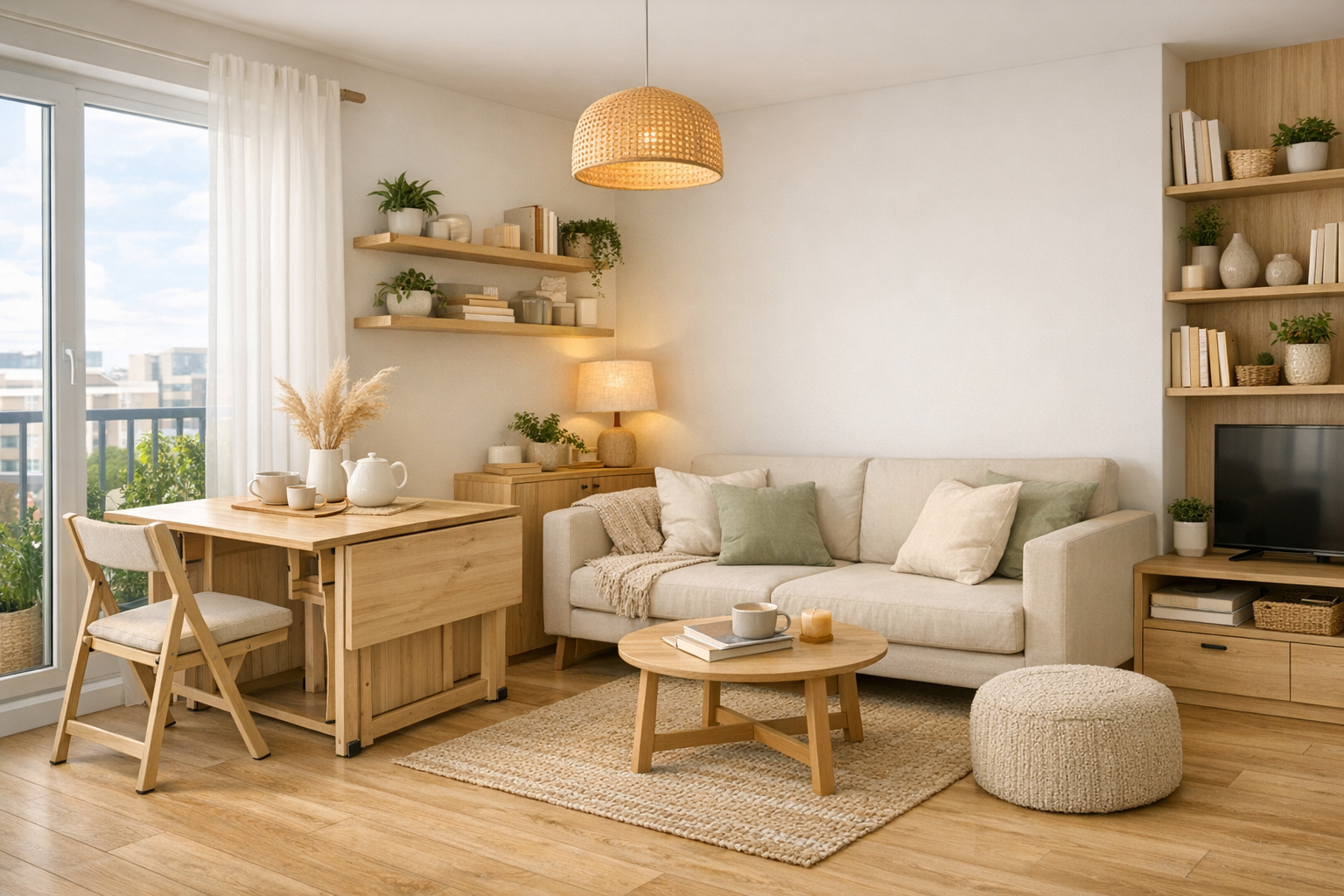 Como decorar um apartamento pequeno com charme e funcionalidade